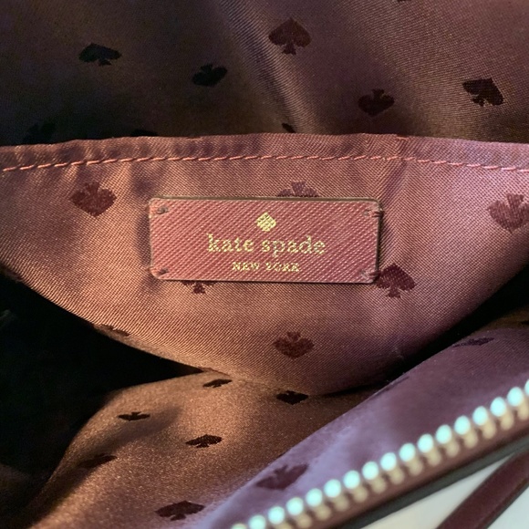 kate spade berry glitter glimmer satchel with crossbody strap - Picture 4 of 7